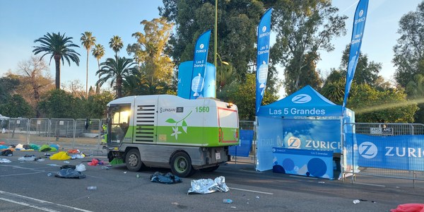 LIPASAM CONTARÁ CON UN DISPOSITIVO DE MÁS DE 80 TRABAJADORES Y 50 VEHÍCULOS PARA VELAR POR LA LIMPIEZA DE LA MARATÓN DE SEVILLA