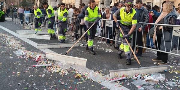 LIPASAM PONDRÁ EN MARCHA UN DISPOSITIVO ESPECIAL DE LIMPIEZA PARA LAS CABALGATA DE REYES